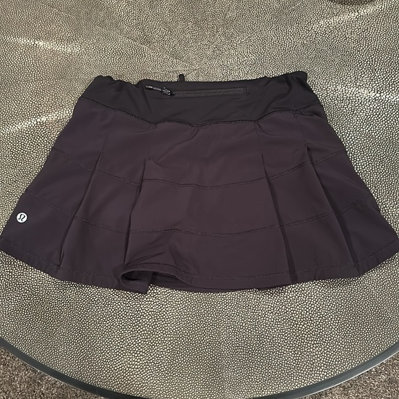 Lululemon Pace Rival Skirt black size 4 - Picture 2 of 6